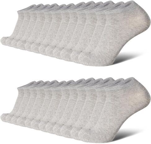 EnerWear-Coolmax Unisex 24P/10P Cotton Low Cut No Show Ankle Socks in Kuwait