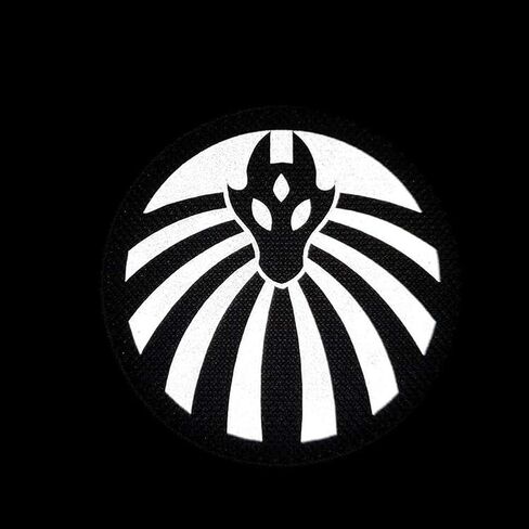 2 pcs Nine-Tailed Fox & MTF Infrared Reflective Patch SCP Special Containment Procedures Foundation Embroidered Tactical Military Morale Patches in Kuwait