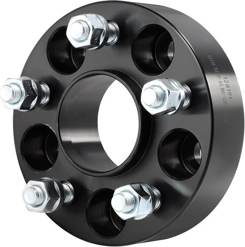 SCITOO 4pcs 5x110 wheel spacers 1.5" Bore 65.1mm Studs 12x1.25 5Lug Wheel Spacers Hubcentric Fit for for Cherokee 2014-2023, for Compass 2017-2023, for Renegade 2015-2023, for 500X 2016-2023 in Saudi Arabia