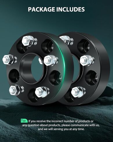 SCITOO 4pcs 5x110 wheel spacers 1.5" Bore 65.1mm Studs 12x1.25 5Lug Wheel Spacers Hubcentric Fit for for Cherokee 2014-2023, for Compass 2017-2023, for Renegade 2015-2023, for 500X 2016-2023 in Saudi Arabia