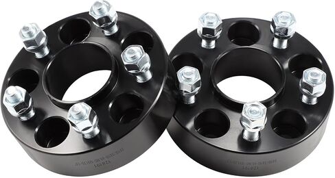 SCITOO 4pcs 5x110 wheel spacers 1.5" Bore 65.1mm Studs 12x1.25 5Lug Wheel Spacers Hubcentric Fit for for Cherokee 2014-2023, for Compass 2017-2023, for Renegade 2015-2023, for 500X 2016-2023 in Saudi Arabia