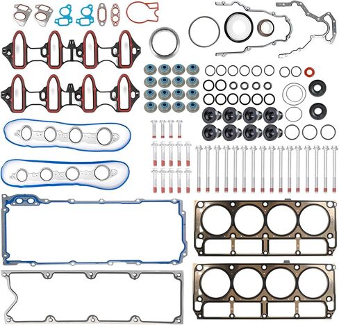 طقم حشيات ES72173 LS متوافق مع جي إم سي بونتياك 4.8L 5.3L 5.7L LS1 LS2 LS3 LS4 LS5 LS6 V8 in Kuwait