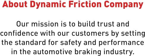 شركة Dynamic Friction Company 3000 وسادات فرامل شبه معدنية 1311-1074-00-Front Set in Saudi Arabia