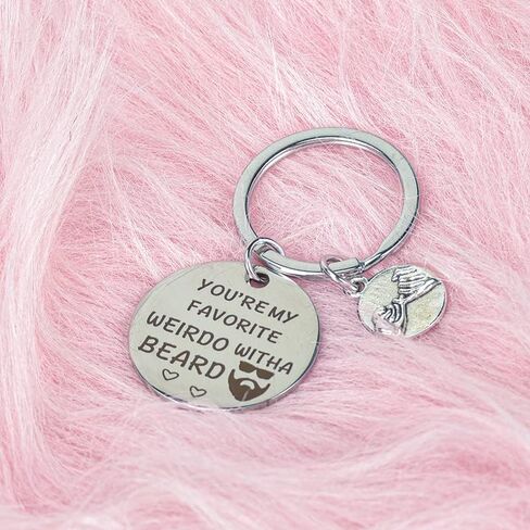 هدايا عيد الحب المضحكة لصديق الزوج من الزوجة والصديقة، أنت سلسلة المفاتيح الغريبة المفضلة لدي لهدايا عيد ميلاد الذكرى السنوية لزوجه BF لخطيبته in Kuwait