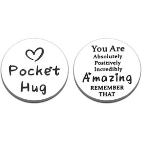You are Amazing Pocket Hug Token Gifts Stocking Suffer for Girl Boy Teen Bestie Sister Inspirational Gifts for Women Men Cheer Up Gifts Hard Time Gifts Daughter Son Christmas Birthday Gifts from Mom