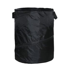 10 Gallon Trash Can,Pop up Trash Can for Camping,Camping Garbage Can Collapsible,Pop up Trash Cans for Outdoor,Travel,Home,Black Color