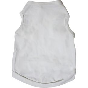 Petitebella White Puppy Dog Shirt (White, X-Large)