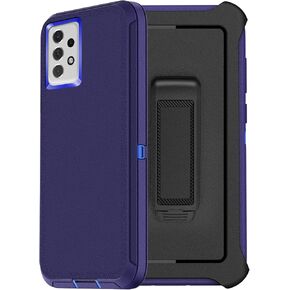 AICase for Samsung Galaxy A73 5G Case (2022) with Belt-Clip Holster, Heavy Duty Drop Protective Rugged Military Grade Shockproof Phone Case (Black)
