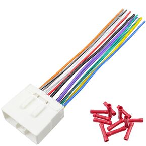 Radio Wiring Harness Adapter for Subaru, 14Pin Car Stereo Wire Connector Compatible with Subaru Impreza Outback Legacy Forester WRX
