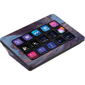 MightySkins Skin Compatible with Elgato Stream Deck MK.2 - Monsoon | Protective, Durable, and Unique Vinyl Decal wrap Cover | Easy to Apply, Remove, and Change Styles | Made in The USA