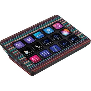 MightySkins Skin Compatible with Elgato Stream Deck MK.2 - Southwest Stripes | Protective, Durable, and Unique Vinyl Decal wrap Cover | Easy to Apply and Change Styles | Made in The USA