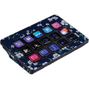 غلاف MightySkins متوافق مع Elgato Stream Deck MK.2 - فريزيا بيضاء | غطاء ملتف واقٍ ومتين وفريد ​​من نوعه من الفينيل | سهل التطبيق والإزالة وتغيير الأنماط | صنع في الولايات المتحدة الأمريكية