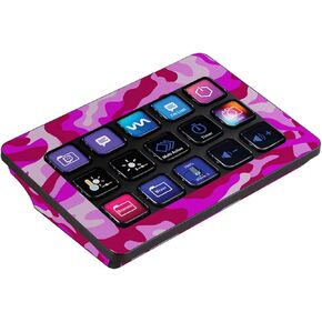 MightySkins Skin Compatible with Elgato Stream Deck MK.2 - Pink Camo | Protective, Durable, and Unique Vinyl Decal wrap Cover | Easy to Apply, Remove, and Change Styles | Made in The USA