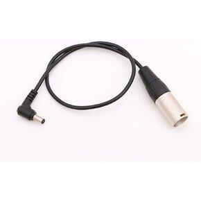 Male 4pin XLR to Male DC Power Cable 5.5/2.5mm for Video Camera Monitor