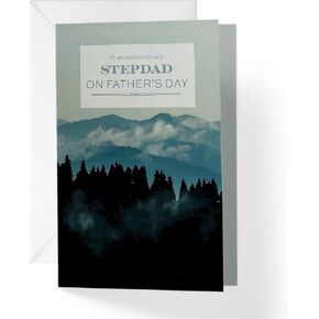 Happy Fathers Day Card For Son-In-Law | 5"x7.5" | (Single Card and Envelope)