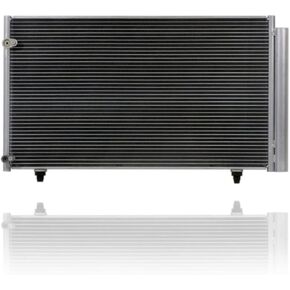 A/C Condenser - Pacific Best Inc. Compatible/Replacement for 3869 11-16 Toyota Sienna - With Receiver & Dryer