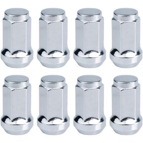 Tusk Tapered Lug Nut Kit 3/8" (8-Pack) w/14mm Head Chrome for the RZR 800/RZR S 800 with or without EPS 2007-2014