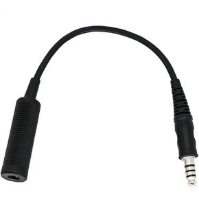 The Flipper NATO-US to NATO-EU Military to Civilian TP-120 Wiring Adapter for Peltor Comtac