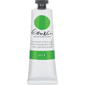 Gamblin Artist Oils Permanent Green Light 37ml