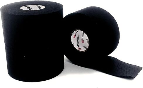 SHIELD | 3-Pack Black Athletic Tape – 1.5 Inches x 15 Yards - Made in USA, Easy Tear, Rigid, Very Strong. First aid, Injury- Athletic, Medical,Therapy Trainers in Saudi Arabia