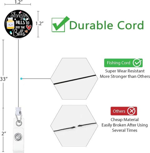 Gctriki 3 Pieces Dumpster on Fire Badge Reel Retractable with Alligator Clip, Funny Retractable ID Badge Holder ID Card Holder Name Badge Clip, Nurse Medical Teacher Student Office Work Supplies in Saudi Arabia