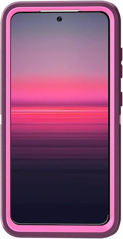 حافظة I-HONVA لهاتف Samsung Galaxy S21 FE 5G مع حافظة بمشبك حزام مقاومة للصدمات والغبار/السقوط 3 طبقات حماية كاملة للجسم حافظة متينة شديدة التحمل لهاتف Galaxy S21 FE 5G 6.4 بوصة، أرجواني وردي in Saudi Arabia