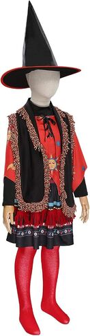 زي Taeyue Kids Girls Sarah Sanderson التنكري Winifred Sanderson Halloween Witch Cosplay Dress الزي للأطفال in Kuwait