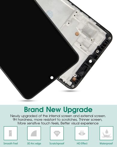 Incell for Samsung A32 LCD Screen Replacement for Samsung A32 4g Digitizer Replacement for Samsung Galaxy A32 Display Replacement SM-A325F Touch Screen Assembly with Frame Black (Not for 5G) in Saudi Arabia