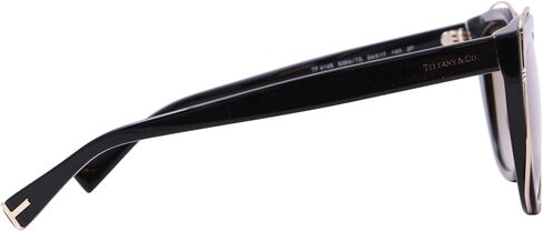نظارة شمسية تيفاني آند كو بإطار أسود، عدسات بولارية متدرجة باللون البني، 54 ملم in Kuwait
