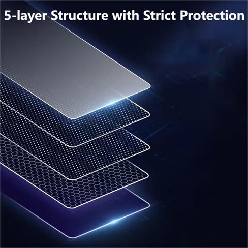 Computer Screen Accessory - Ultra-Thin Protective Layer, 9H Scratch Resistance, Aluminum-Tempered Construction, Nano Optical Coating, Comprehensive Protection for Your Device in Saudi Arabia