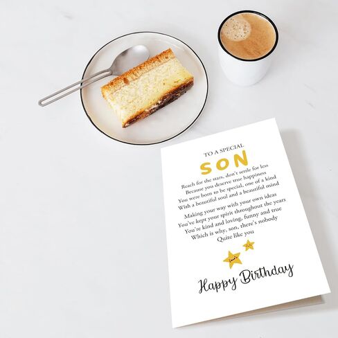 بطاقة عيد ميلاد الابن، بطاقة عيد ميلاد سعيد للابن البالغ، بطاقة عيد ميلاد صادقة من الأب والأم، بطاقة عيد ميلاد حلوة للابن، لابن مميز in Kuwait