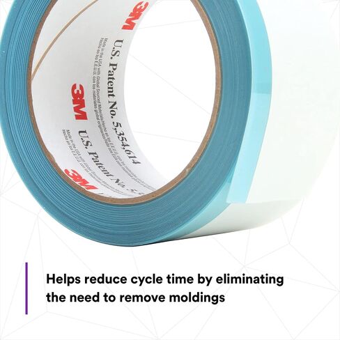 3M Perforated Trim Masking Tape 06349, Molding Paint Protection, Trim Lifting Tape, Hand Tearing, 10 mm Hard Band, 50.8 mm x 10 m in Saudi Arabia