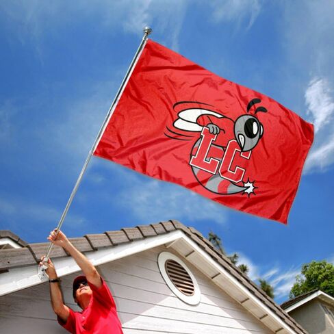 Lynchburg Hornets Flag in Saudi Arabia