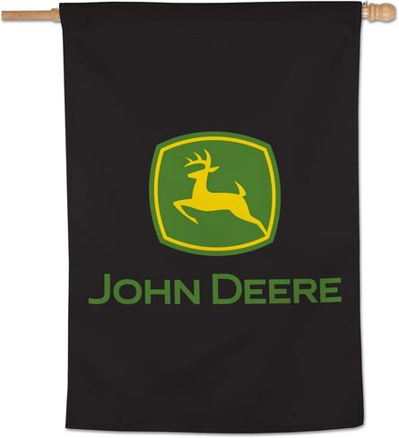 لافتة رأسية من WinCraft John Deere مقاس 28 بوصة × 40 بوصة باللون الأسود in Saudi Arabia