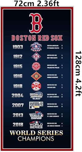 لافتة أبطال سلسلة Bos 9 World RED sox، علم البطولة الداخلية in Kuwait