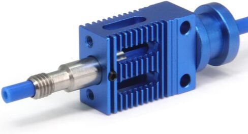 Upgrade Blue Extruder Hotend with Black Silicone Cover with 0.4mm Nozzle for Creality Ender 3/Ender 5/CR 10 Series 3D Printer in Saudi Arabia