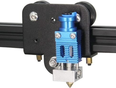 Upgrade Blue Extruder Hotend with Black Silicone Cover with 0.4mm Nozzle for Creality Ender 3/Ender 5/CR 10 Series 3D Printer in Saudi Arabia