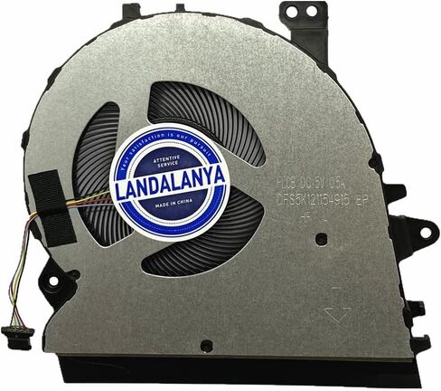 Replacement New Laptop CPU Cooling Fan for ASUS ZenBook 14 UX431 UX431F BX431 UX431FL UX431FLC UX431FA UX431FAC UX431FN UX431DA UM431DA U4500F S4500F UM431 Series DFS5K121154915 FLCB Fan in Saudi Arabia