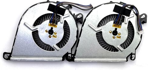BestParts (مراوح مزدوجة) وحدة المعالجة المركزية + وحدة معالجة الرسومات البديلة لمروحة تبريد HP Omen 15-AX Series TPN-Q173، HP Pavilion 15-BC Series 858970-001 813956-002 in Saudi Arabia