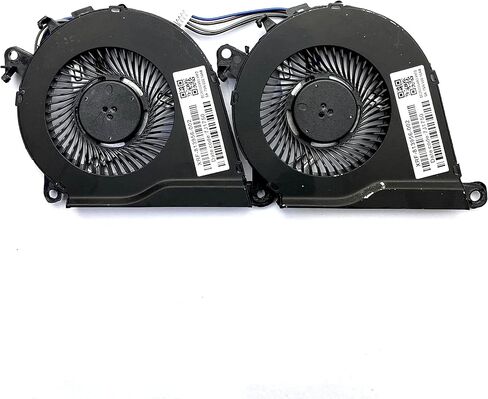 BestParts (مراوح مزدوجة) وحدة المعالجة المركزية + وحدة معالجة الرسومات البديلة لمروحة تبريد HP Omen 15-AX Series TPN-Q173، HP Pavilion 15-BC Series 858970-001 813956-002 in Saudi Arabia