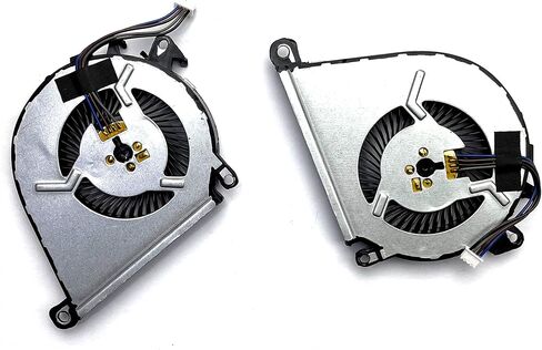 BestParts (مراوح مزدوجة) وحدة المعالجة المركزية + وحدة معالجة الرسومات البديلة لمروحة تبريد HP Omen 15-AX Series TPN-Q173، HP Pavilion 15-BC Series 858970-001 813956-002 in Saudi Arabia