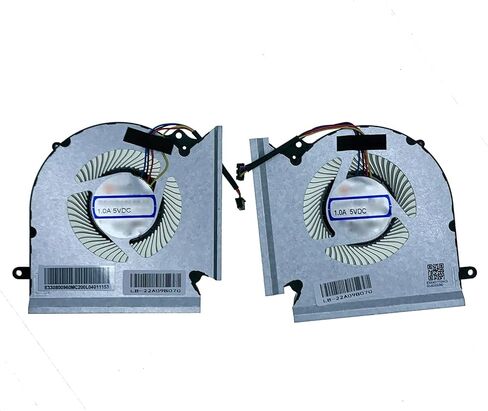 CPU and GPU Cooling Fan for MSI GE66 10SGS 10SFS 10SF 10UH 10UG 10UE 11UH 11UG, GL66 MS-1541 MS-1542, GP66 Leopard 10UH 10UG 11UG 11UE Series N453 N454 in Saudi Arabia