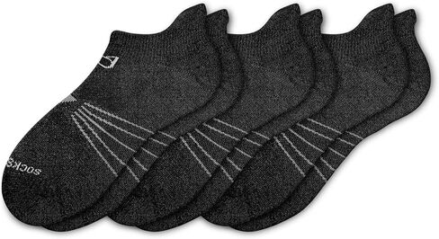 Socks Daze 3/6 Pack Men's Women's Merino Wool Ankle Running Sport Soft Thick Cushion Athletic Socks for Walking Light Hiking in Saudi Arabia
