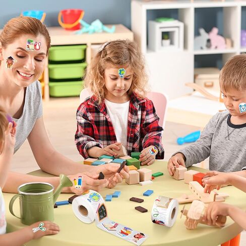 1000pcs 2 Rolls Kindergarten Graduation Sticker, 18 Designs Preschool Stickers Cartoon Teacher Reward Sticker Good Job Labels for Kids Toddlers Students Crafts School Classroom Party Supplies in Saudi Arabia