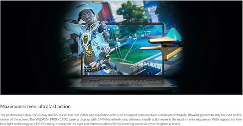 Lenovo LOQ 16" 144Hz WUXGA Gaming Laptop, GeForce RTX 4050, Intel Core i5-13500H, 64GB DDR5 RAM, 2TB PCIe SSD, Webcam, Backlit Keyboard, RJ-45, Wi-Fi 6, Windows 11 Home, Grey in Saudi Arabia
