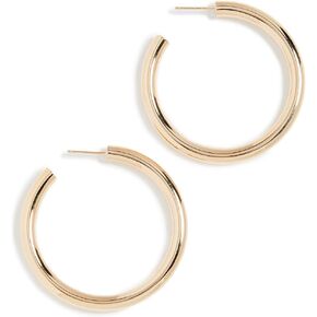 Jennifer Zeuner Jewelry Women's Lou Medium Hoop Earrings