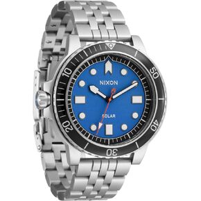NIXON Stinger 44 A1402-100m Water Resistant Men's Analog Watch (44mm LUM Face, 20mm Stainless Steel Band)