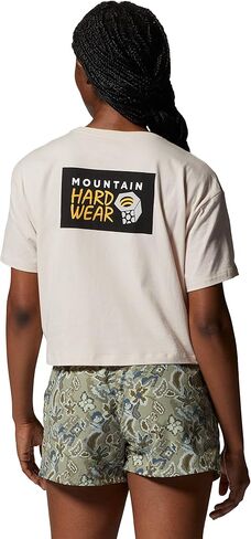 Mountain Hardwear Women's MHW Logo Crop Short Sleeve in Saudi Arabia