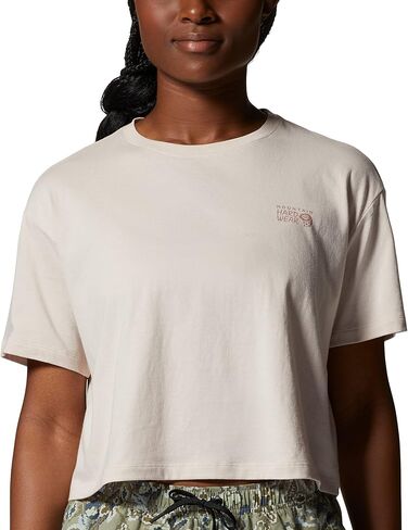 Mountain Hardwear Women's MHW Logo Crop Short Sleeve in Saudi Arabia