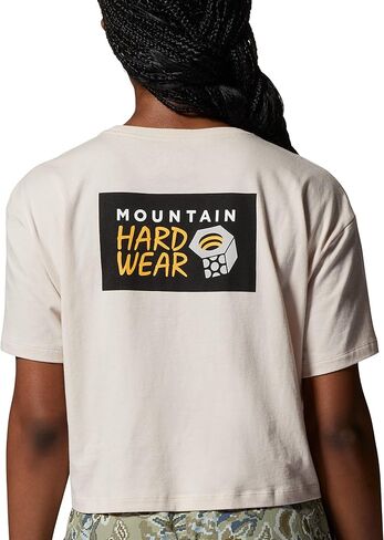 Mountain Hardwear Women's MHW Logo Crop Short Sleeve in Saudi Arabia